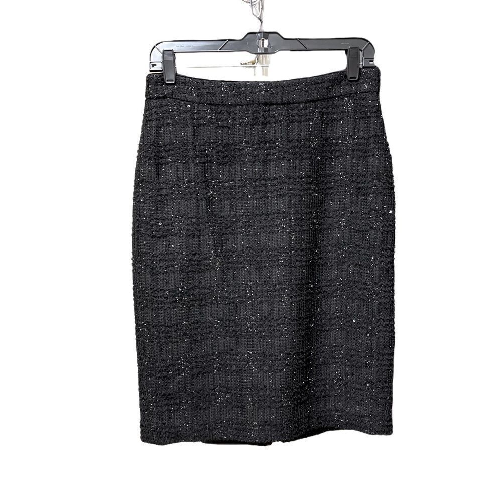 🌟70% OFF🌟 Ann Taylor🌟Black Glimmer Winter Skirt